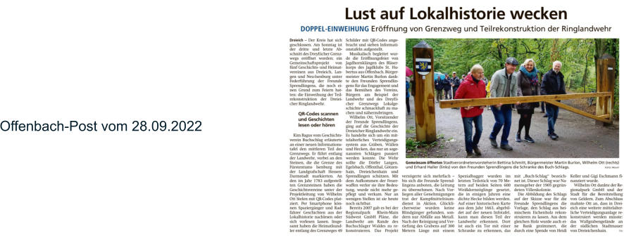 Offenbach-Post vom 28.09.2022