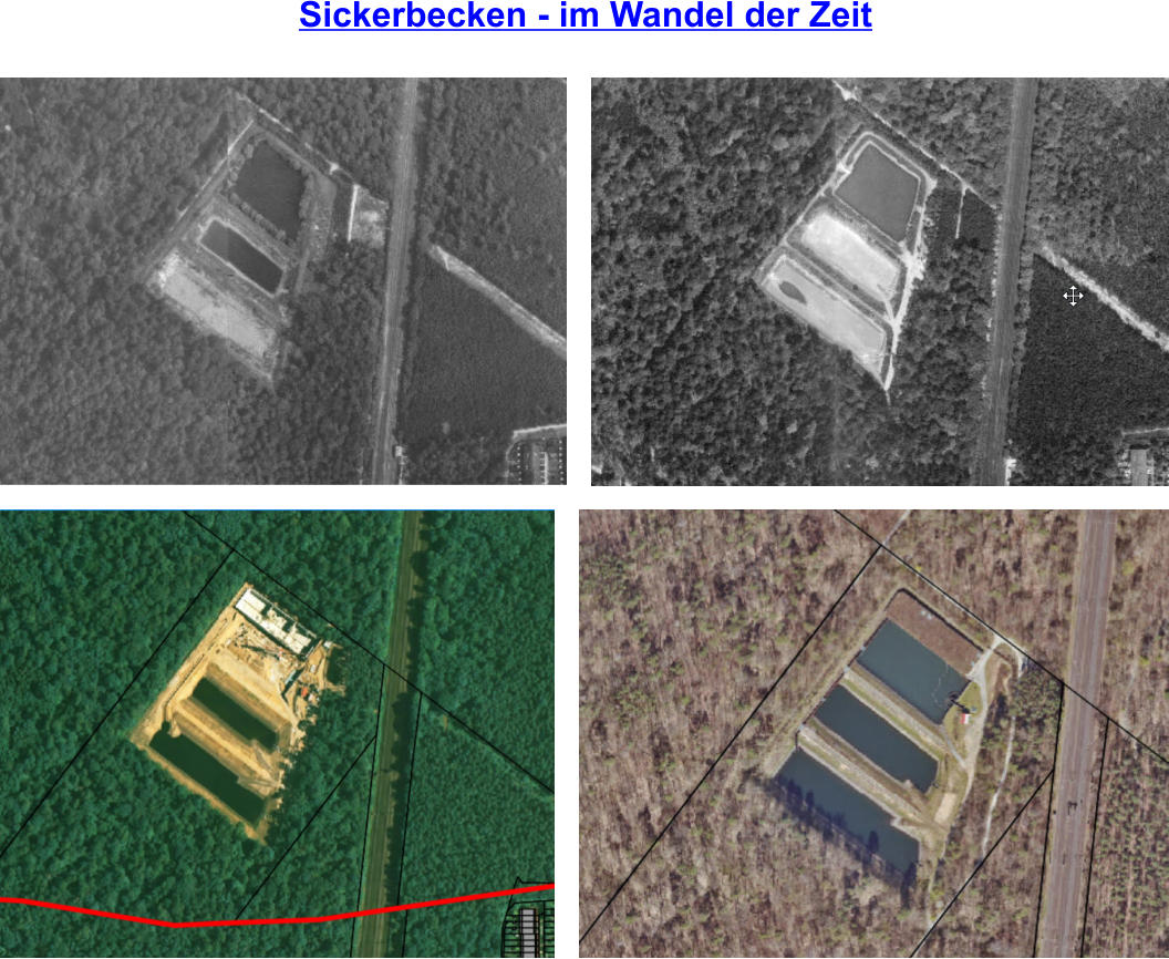 Sickerbecken - im Wandel der Zeit